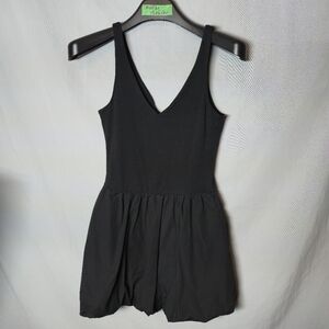 Retrod Short Pouf Bottom Black Dress Size S